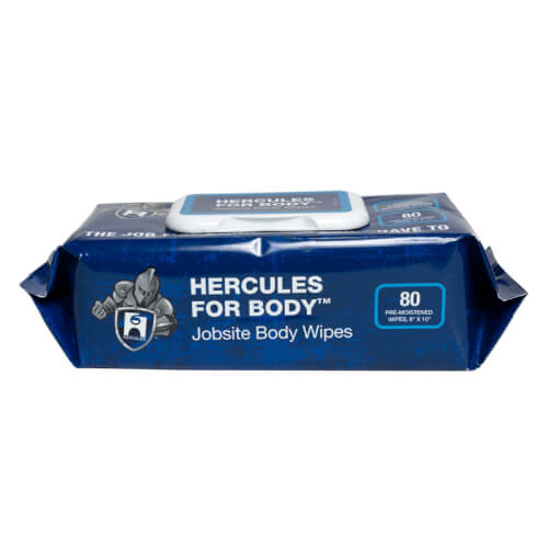 55335 Hercules 55335 Hercules for Body Jobsite Body Wipes Plain