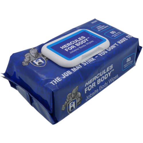 55335 Hercules 55335 Hercules for Body Jobsite Body Wipes Plain