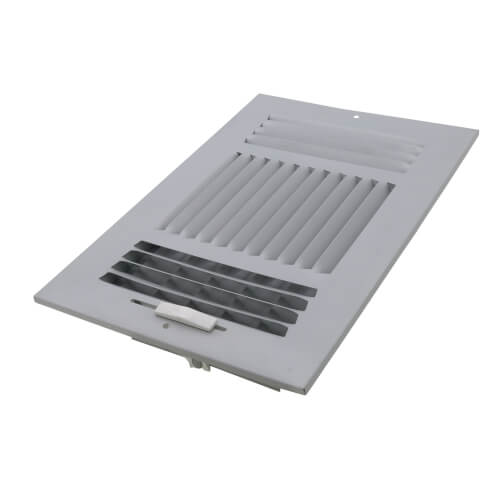 Main product image of 10" x 6" (Wall Opening Size) Steel Three-Way Sidewall/Ceiling Register (683 Series)