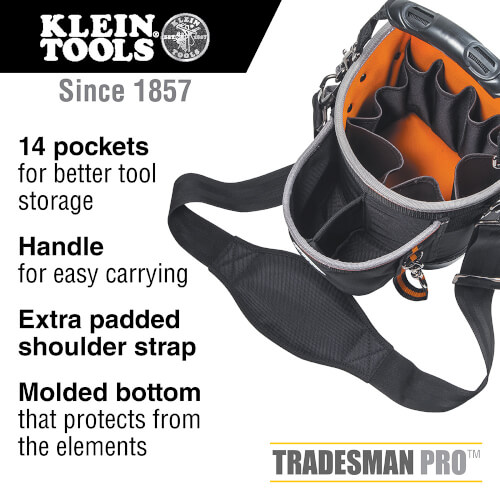 Main product image of 14-Pocket Tradesman Pro Shoulder Pouch
