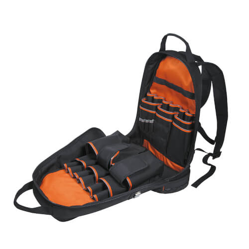 Main product image of 39-Pocket Tradesman Pro Tool Bag Backpack (Black)