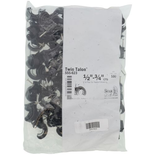 Main product image of Twin Talon for 1/2" & 5/8" & 3/4" PEX Tubing w/ Shorter 1-5/8" Nail (Bag of 100)