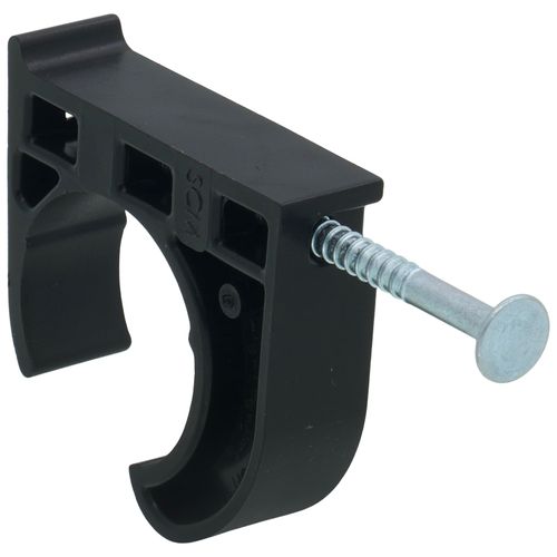 Main product image of PickUp Tube Talon w/ Nail for 3/4" Copper, PEX and CPVC Tubing, Black (Bucket of 1000)