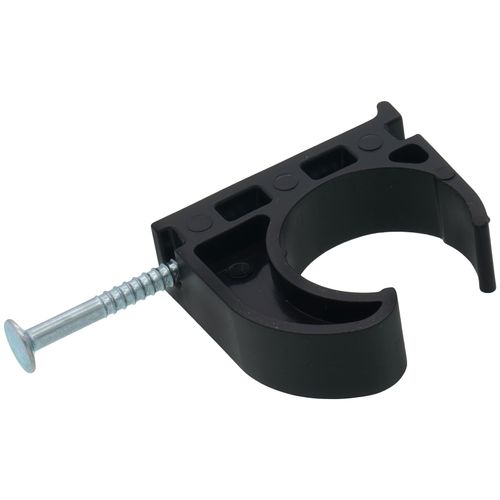 Main product image of PickUp Tube Talon w/ Nail for 3/4" Copper, PEX and CPVC Tubing, Black (Bucket of 1000)