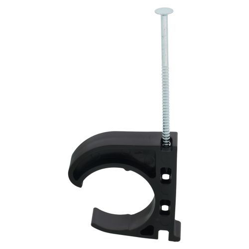 Main product image of PickUp Tube Talon w/ Nail for 1-1/4" Copper, PEX and CPVC Tubing, Black (Pack of 250)