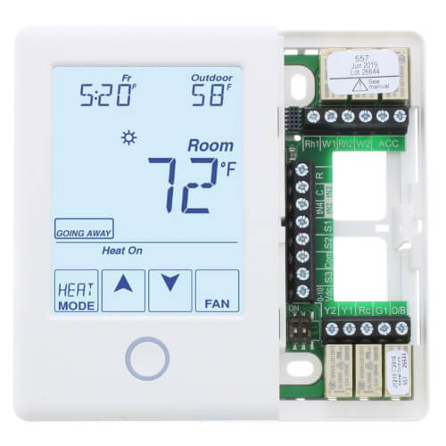 557 - Tekmar 557 - tekmarNet 4 Thermostat - Two Stage Heat, Two Stage ...