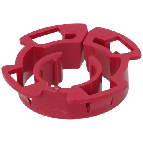 Main product image of 1/2" to 3/4" CTS Pipe Eye Metal Stud Insulator for Hot Side Supply (Red)