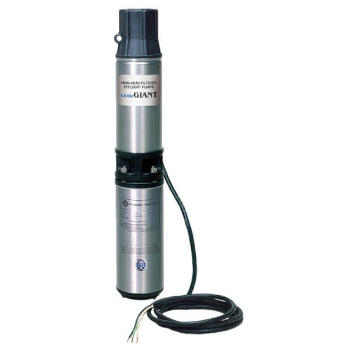 Main product image of WE20G05P4-21 High-Head Filtered Effluent Pump w/ Check Valve, 1/2 HP, 26 GPM, 115V, 10' Power Cord