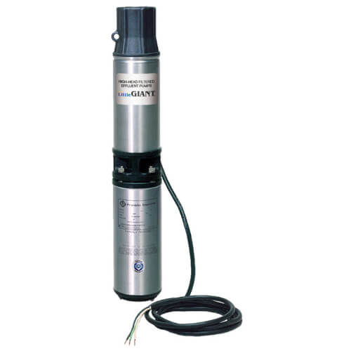 Main product image of WE20G05P4-22 High-Head Filtered Effluent Pump w/ Check Valve, 1/2 HP, 26 GPM, 230V, 10' Power Cord