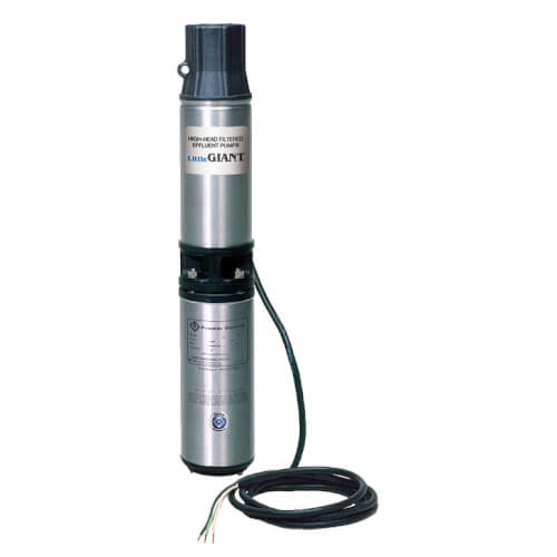 Main product image of WE30G05P4-22 High-Head Filtered Effluent Pump w/ Check Valve, 1/2 HP, 30 GPM, 230V, 10' Power Cord