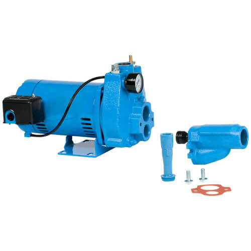 Main product image of JPC-100-C Convertible Jet Pump w/ Square D Pressure Switch 1 HP