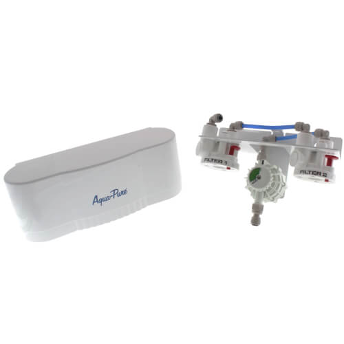 Aqua-Pure AP-DWS1000 Less Faucet, Dual Stage Drinking Water Filtration System