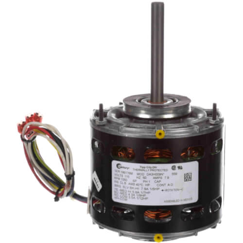 Main product image of 5" 4-Speed Single Shaft Open Fan/Blower Motor (115V, 1050 RPM, 1/5, 1/7, 1/9, 1/12 HP)