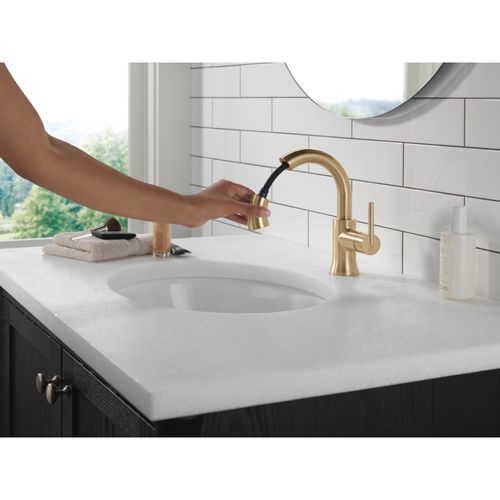 Main product image of Trinsic 1 Handle Pull Down Bathroom Faucet (Champagne Bronze), 559HAR-CZPD-DST