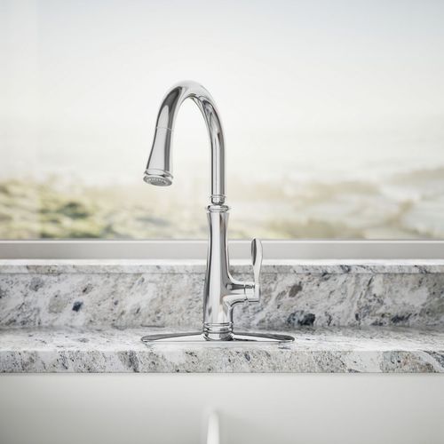 Main product image of Bellera 1-Handle Pull Down Kitchen Faucet (Polished Chrome), K-560-CP
