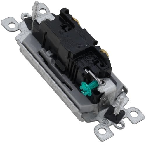 Main product image of Single-Pole Decora Rocker Light Switch - Gray (120V)