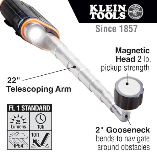 Main product image of Telescoping Magnetic LED Pickup Tool