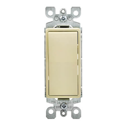 5603 2i Leviton 5603 2i 3 Way Decora Rocker Switch Ivory 15 Amp