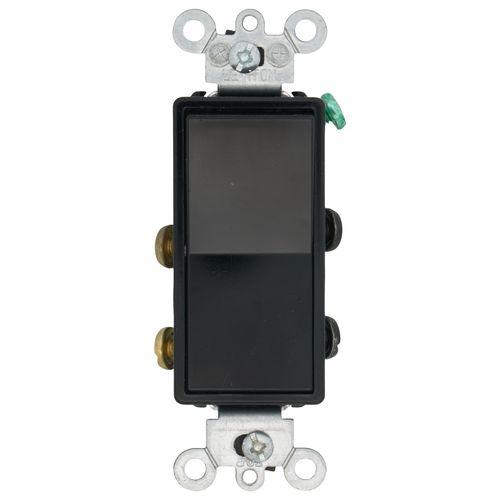Main product image of 4-Way Decora Rocker Light Switch - Black (120/277V)