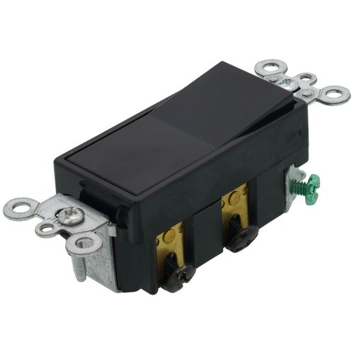 Main product image of 4-Way Decora Rocker Light Switch - Black (120/277V)