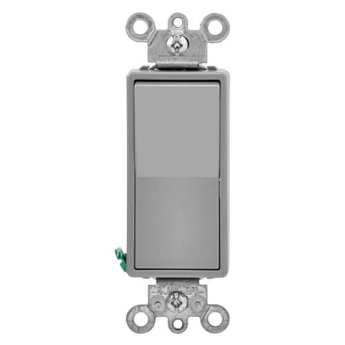Main product image of 4-Way Decora Rocker Light Switch - Gray (120/277V)