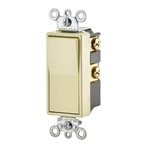 Main product image of 4-Way Decora Rocker Light Switch - Ivory (120/277V)