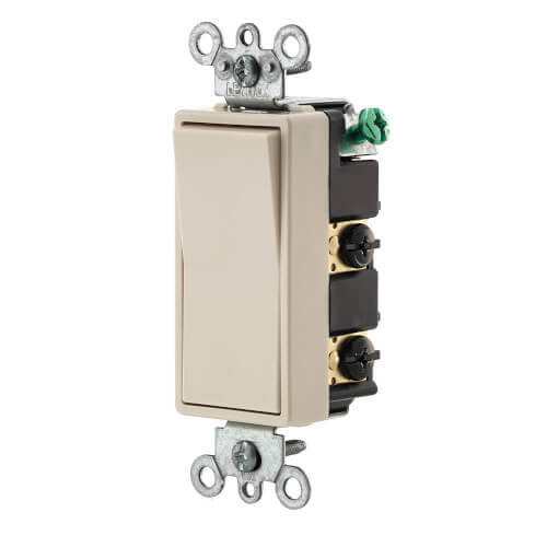 Main product image of 4-Way Decora Rocker Light Switch - Light Almond (120/277V)