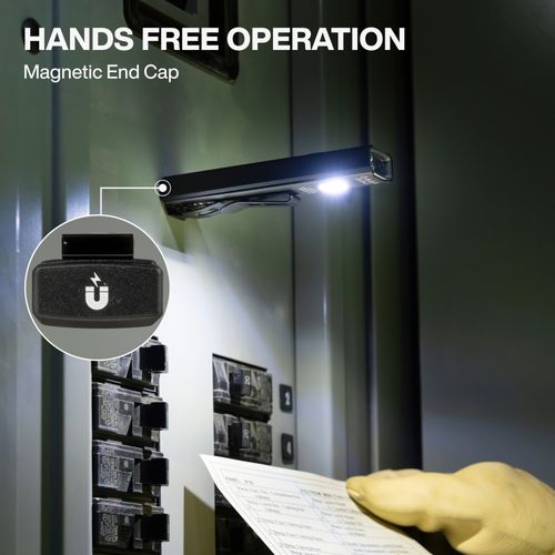 Main product image of Rechargeable Slim-Profile LED Pocket Flashlight with Laser