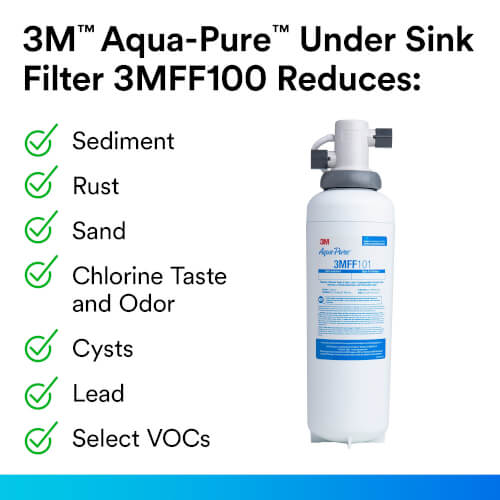 Main product image of 3MFF101 Full Flow Water System Replacement Filter Cartridge