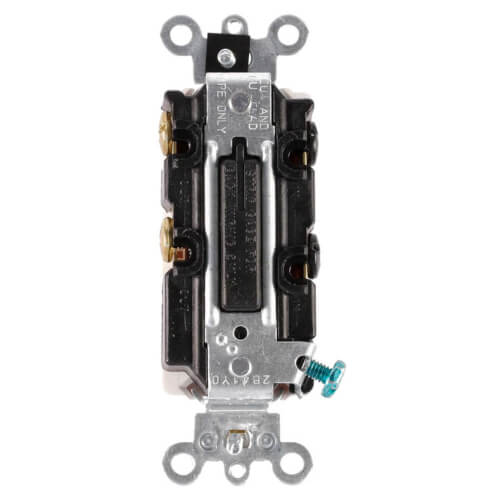 Main product image of 4-Way Decora Plus Rocker Switch, Commercial Grade, 20A - White (120/277V)