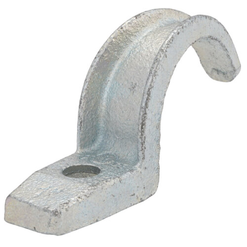 Main product image of 1" One Hole Zinc Plated Malleable Iron Rigid Strap