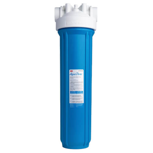 AP802B, 1" NPT Blue Whole House Large Diameter Filter Housing (45 GPM)