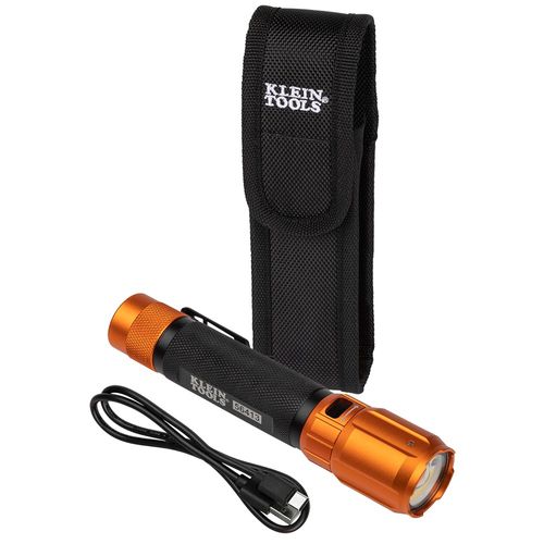 Main product image of Rechargeable 2-Color LED Flashlight w/ Holster
