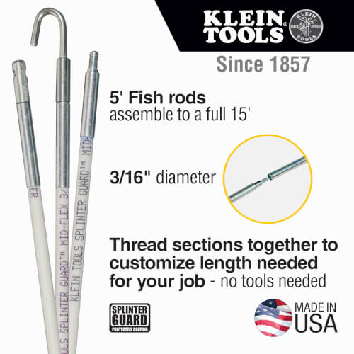 Main product image of Mid-Flex Glow Rod Set (15 ft.)
