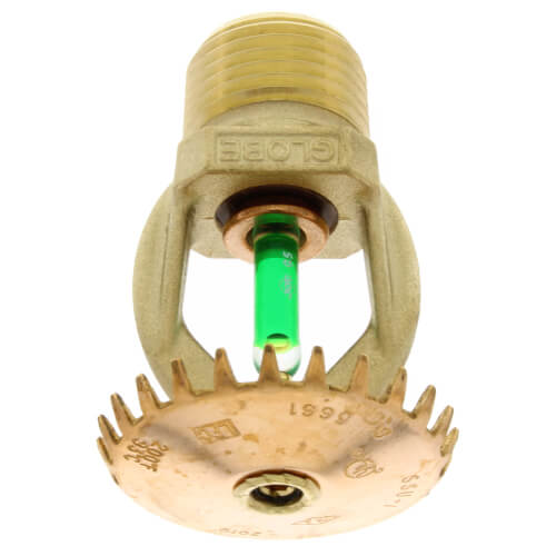 Main product image of Brass Upright Sprinkler Head 200°F (1/2" Thread)