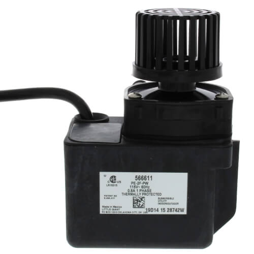 PE-2F-PW Direct Drive Pond Pump (300 GPH @ 1', 15' Cord, 115V)