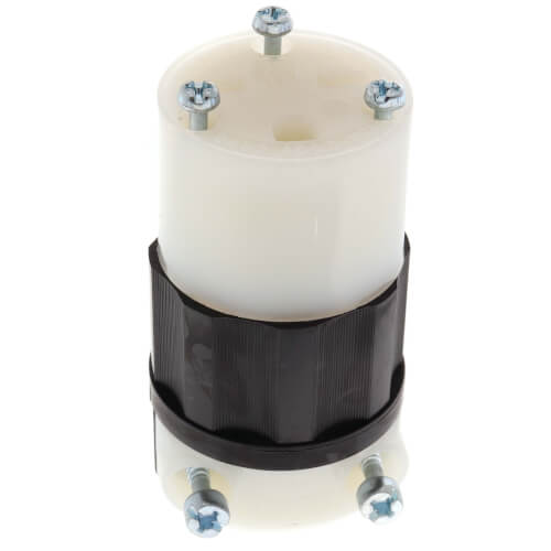 Main product image of Industrial Grade Connector, 15A, NEMA 6-15R - Black/White (250V)