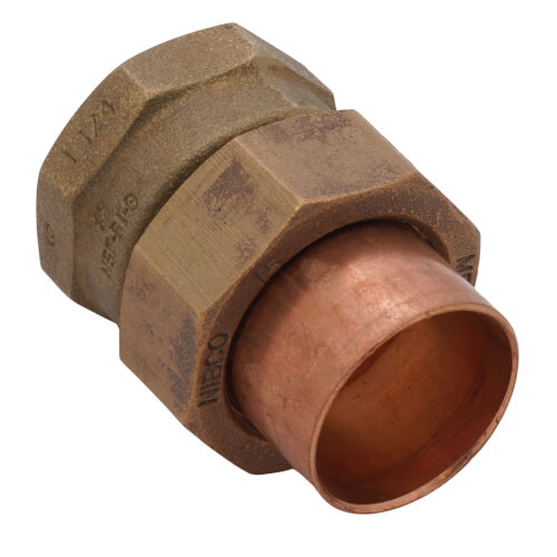 Main product image of 1-1/4" CxF Union (Lead Free)
