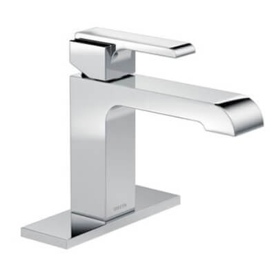 Main product image of Ara Single Handle Bathroom Faucet, w/ Metal Pop Up (Chrome), 567LF-MPU