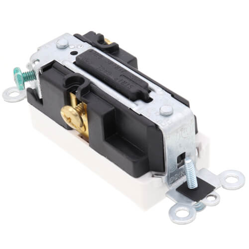 56912W Leviton 56912W SinglePole Decora Plus Rocker Light Switch