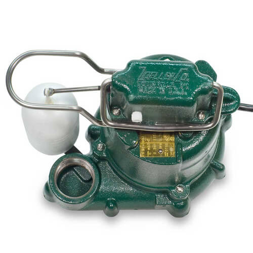 Main product image of Model M57 Mighty-Mate Extra Duty Automatic Cast Iron Effluent Pump - 115 V, 0.3 HP