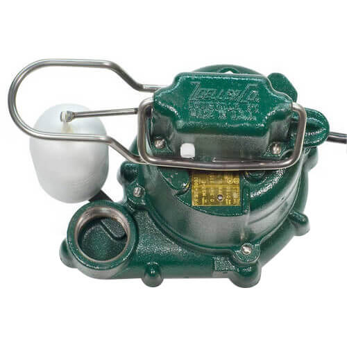 Main product image of Model D57 Mighty-Mate Automatic Cast Iron Effluent Pump - 230 V, 0.3 HP