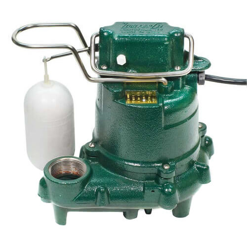 Main product image of Model D57 Mighty-Mate Automatic Cast Iron Effluent Pump - 230 V, 0.3 HP
