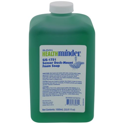 Main product image of SJS-1751 Sensor Deck-Mount Foam Soap (33.8 oz./1000 ml)
