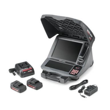 Main product image of CS12X SeeSnake Digital Recording Monitor Kit w/ Wi-Fi, includes 2 Batteries and 1 Charger