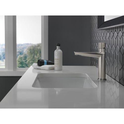 Main product image of Galeon 1 Handle Bathroom Faucet (Lumicoat Stainless), 573-SS-PR-LPU-DST