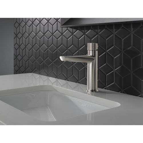 Main product image of Galeon 1 Handle Bathroom Faucet, Metal Pop Up (Lumicoat Stainless), 573-SS-PR-MPU-DST