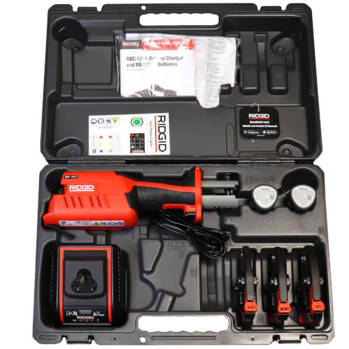 57378 - Ridgid 57378 - Rp 241 Compact Press Tool Kit W  1 2