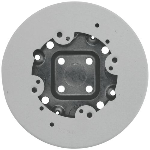 Main product image of 5-1/2" Dia. Solid Base Fan Box Fitting (White)