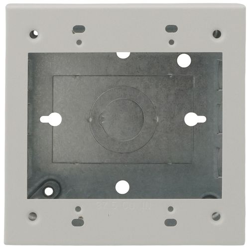 Main product image of Double-Gang Switch & Receptacle Device Box Fitting (White)